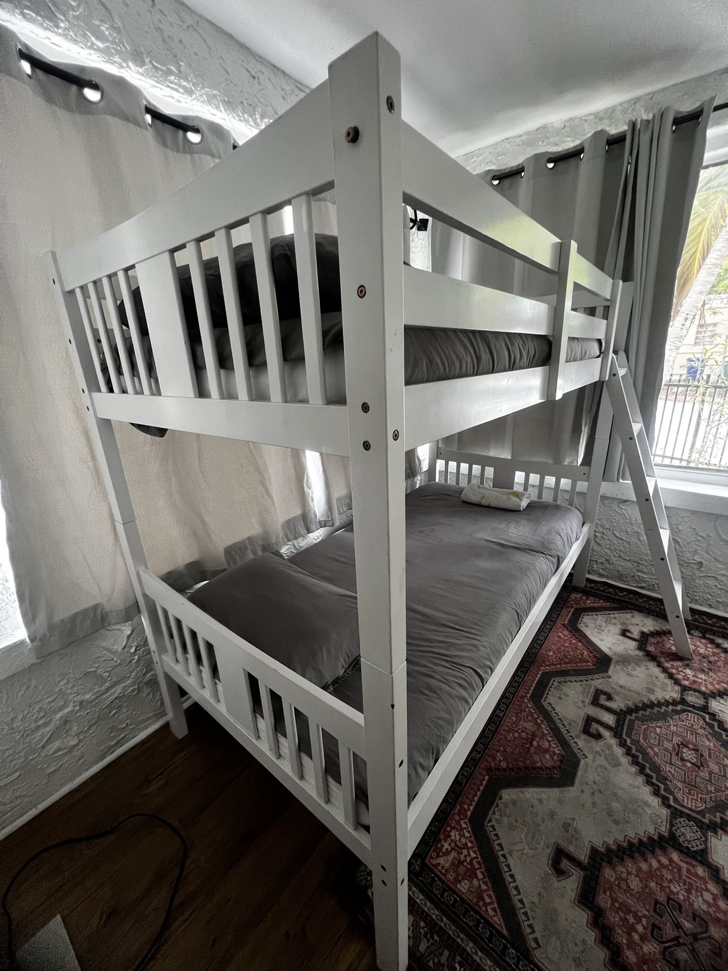 Twin Bunk Beds Mattress Included