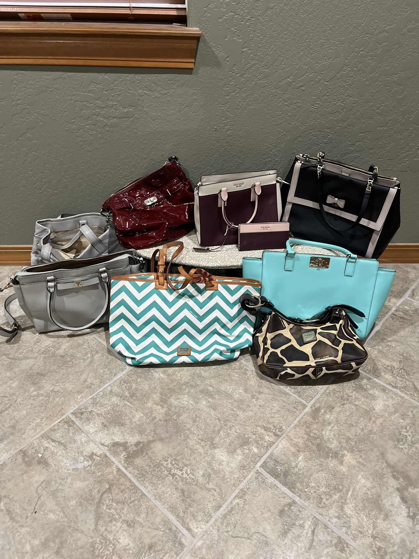 Kate Spade, Coach, and Dooney & Burke Designer Handbags