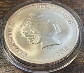 2016 Cook Island 🇨🇰 9999 SILVER Coin (SEE PHOTOS FOR STATS)