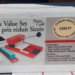 Provo Craft - Sizzix Value Set ($245 Value) (Foster City area)