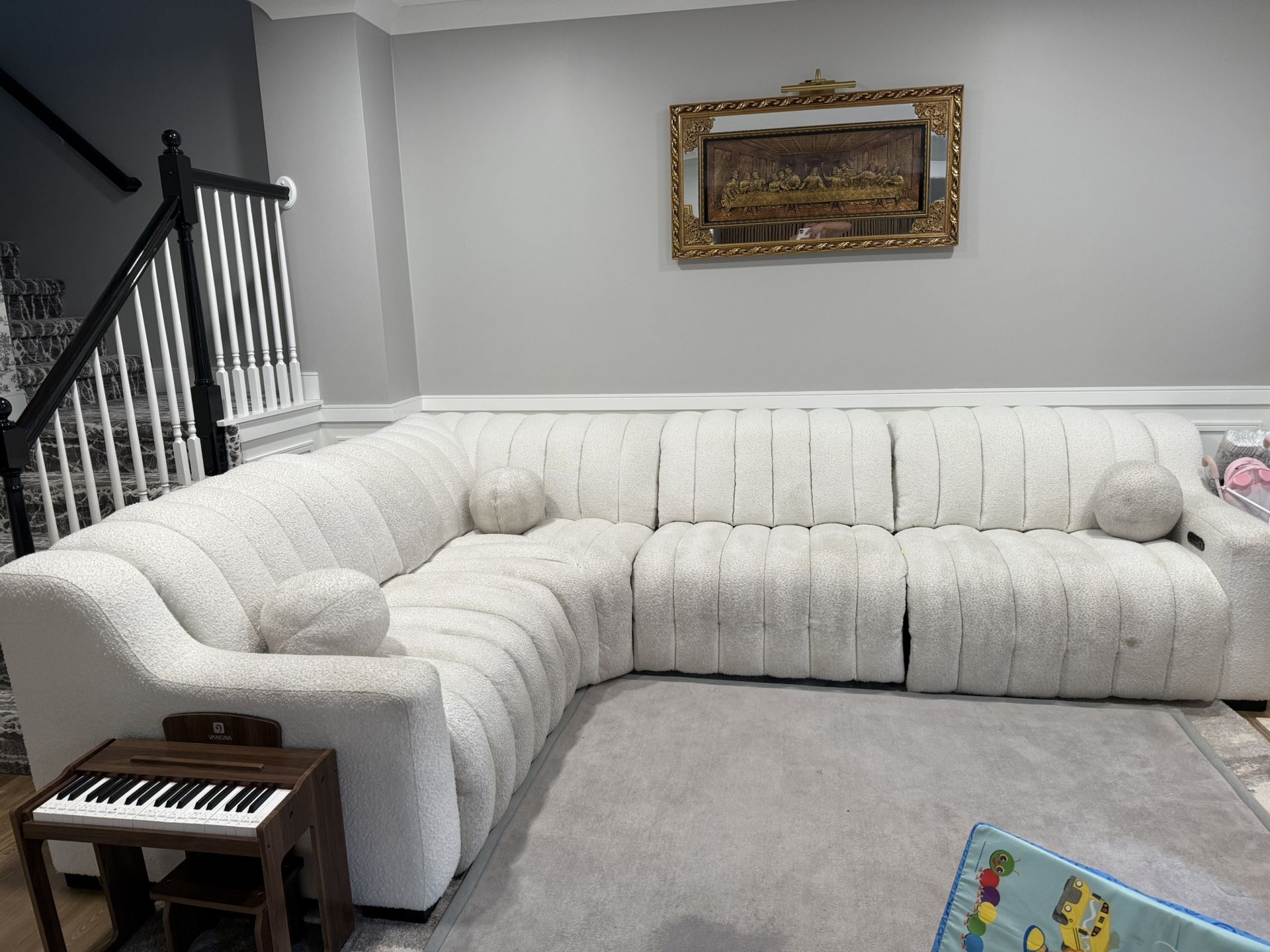 Sectional Couch And Sofa White 