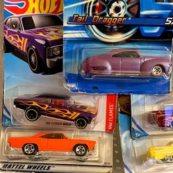 Lot of 5 Hot Wheels Chevy