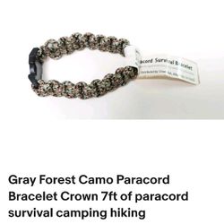 Paracord Bracelet Crown Bolt Brand