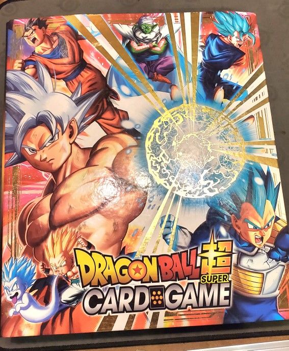 Binder Full Of DRAGON BALL Z CARDS 9 cards Per Page Total Of 40 Pages All Random All For $40