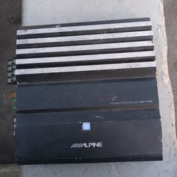 Alpine V-power Mrp-f250 4 Channel Power Amplifier 