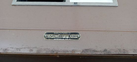McDowell & Craig 42" 4 drawer horizontal cabinet