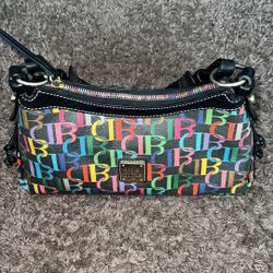 Serious Inquiries Only Dooney Burke Y2K vintage, rainbow zip