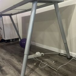 IKEA Glass Top Desk