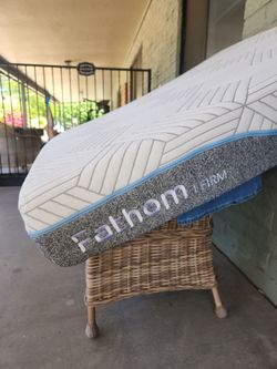 Twin bed and mattress