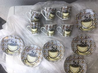 Espresso Cup and Saucer Set