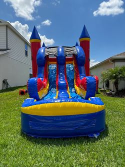 Combo bounce house/ slide