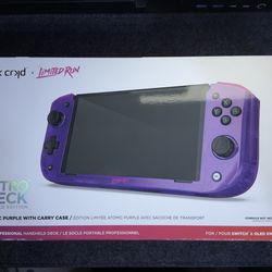 CRKD Nitro Deck Atomic Purple for OLED Switch