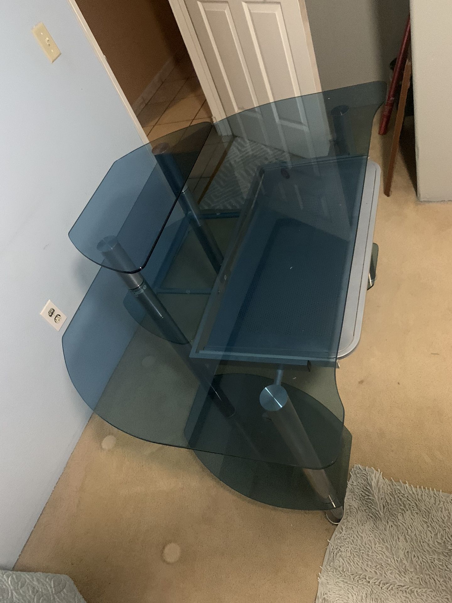 Glass Office Table