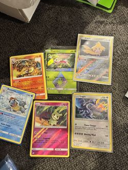 Pokemon Cards Team Up Base Cards