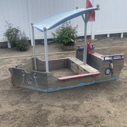 Kids Boat Sandbox 