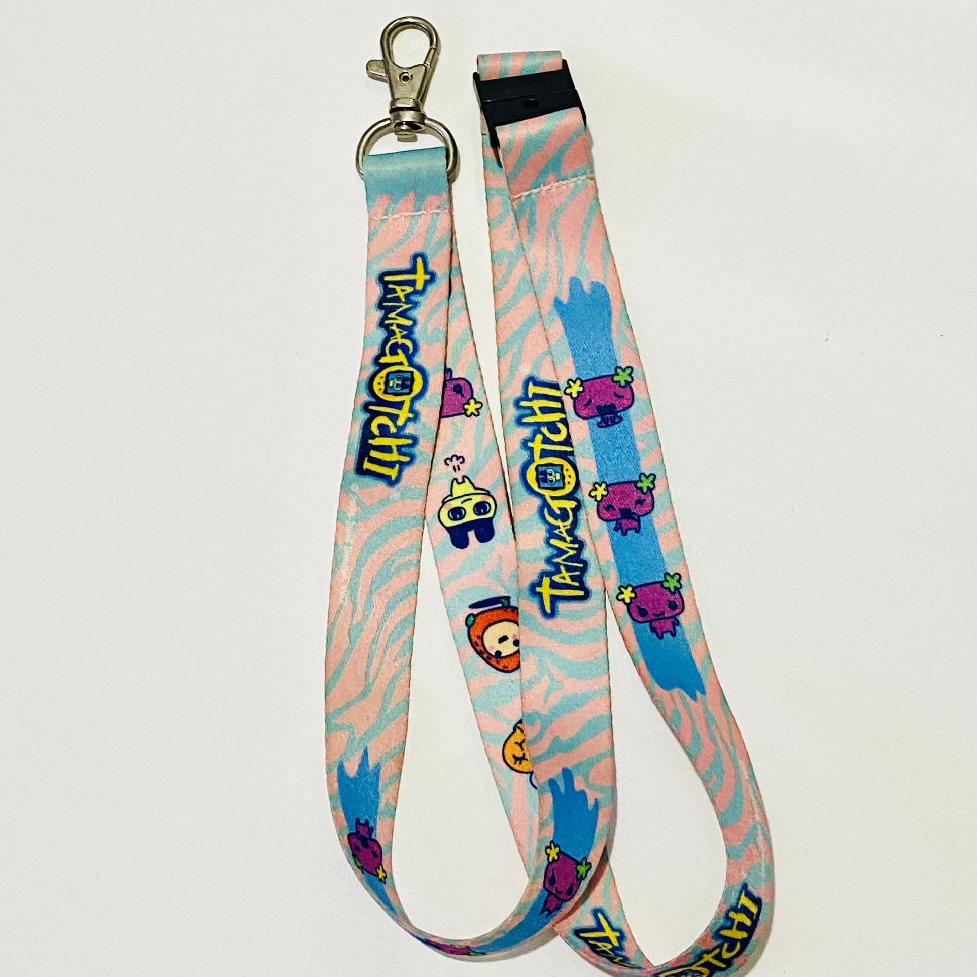 ✨Tamagotchi Lanyard Violetchi Floweritchi Gotchi Gear Original Vintage Bandai
