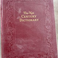 New Century Dictionary Volume I & II 