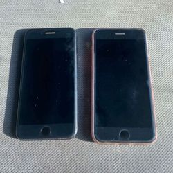 2 iPhone 7 In Good Condition $120 Each Or $240 For Both They Work Good