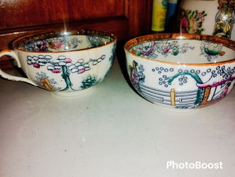 Oriental Style Bowls X 2