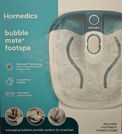HOMEDICS bubble bath mate footspa
