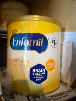 Enfamil cans