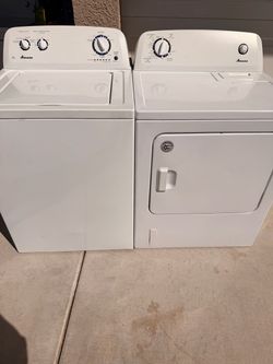 Amana Washer and Gas Dryer set