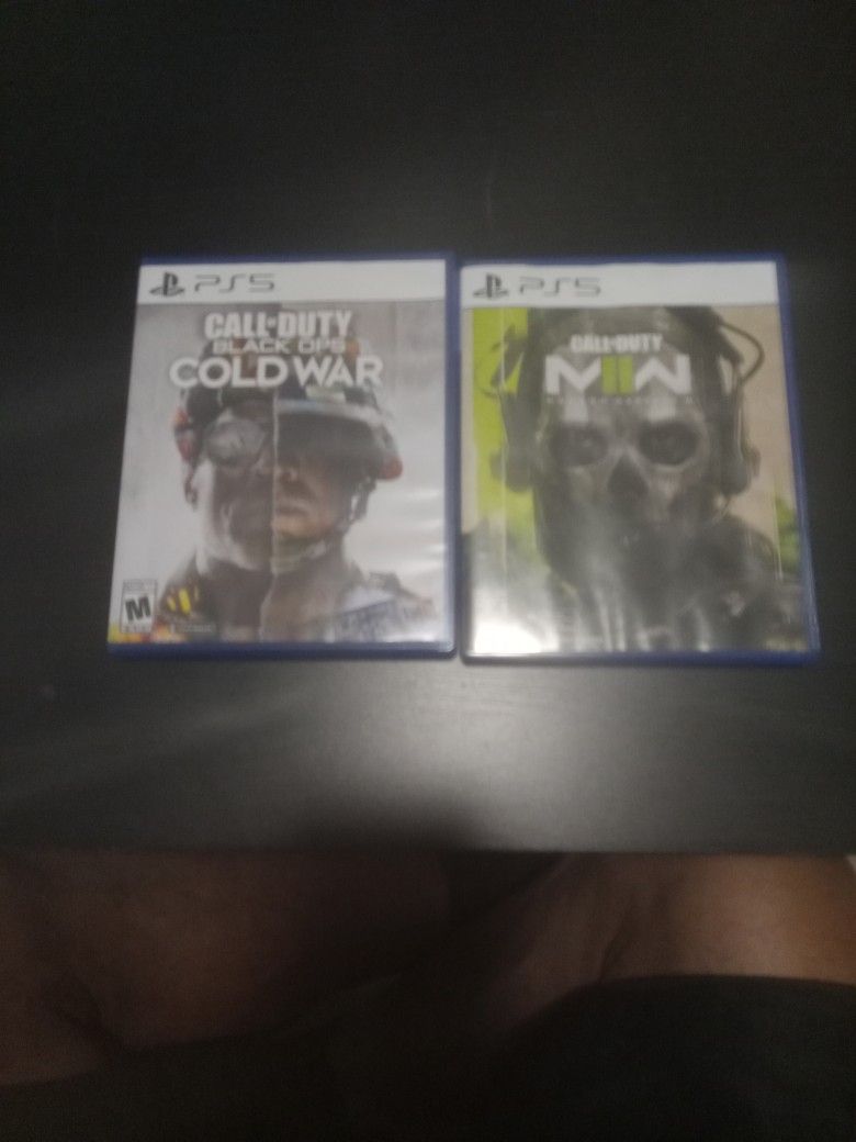 PS5 2 CALL OF DUTY GAMES