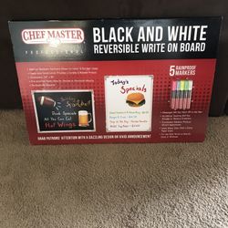 Chef Master 24 X 36 Reversible Menu Board