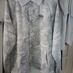 Jacket Vans Size L Men's Perfect Condition 