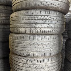 Vendo 235/55/R19 Instacion Y Balance Las 4 Llantas Continental Por $175