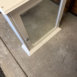 Bathroom Cabinet With Mirror Old School