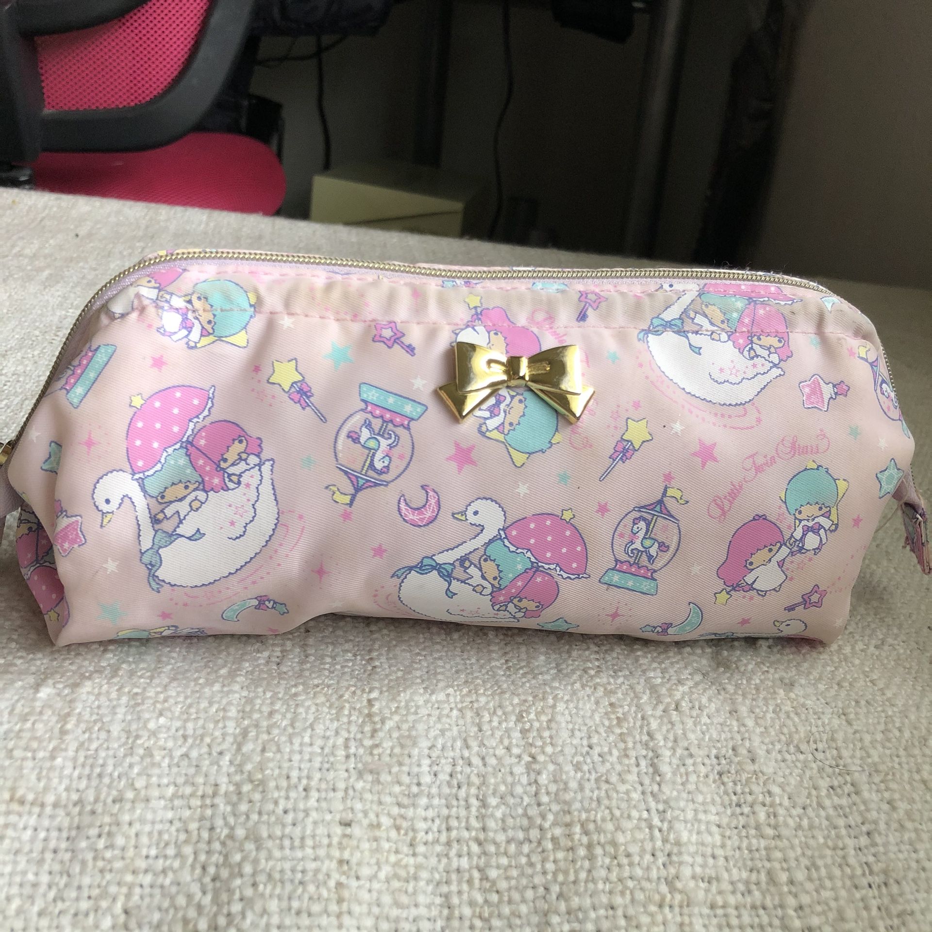 Sanrio Little Twin Stars makeup bag