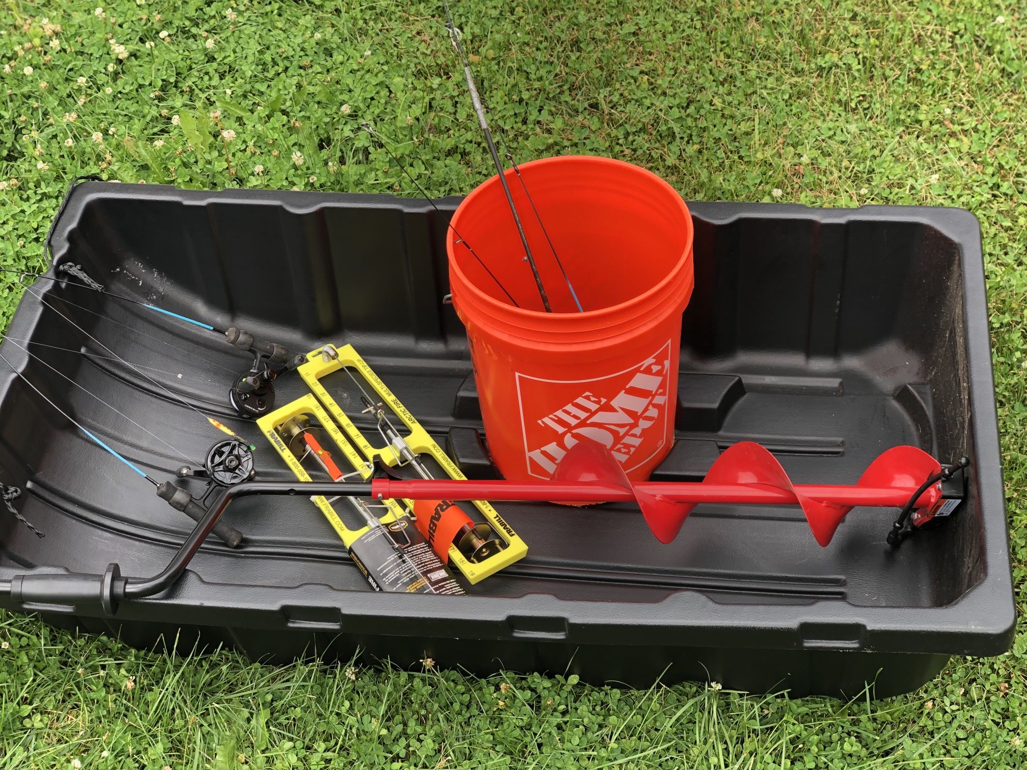 New Ice Fishing Set Up