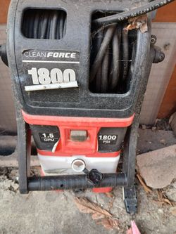 Clean Force 1800 PSI