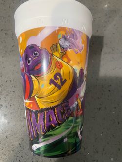 Grimace McDonald’s World Cup Collectible Cup