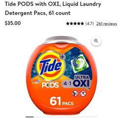 Tide Pods With Oxi