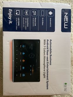NEU 13.3” Android Rear-Seat Entertainment System / Headrest Monitor