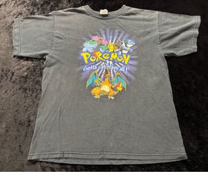 Boy XL Vintage 1999 Pokemon Gotta Catch 'Em All Graphic T-Shirt