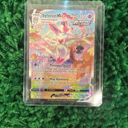 Sylveon VMAX (Alternate Art Secret) 212/203 Swsh07: Evolving Skies Holo