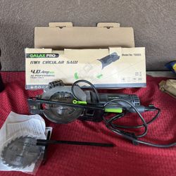 Galax Pro Mini Circular Saw Model No. 76602L 4.0 amp  4 1/2 "