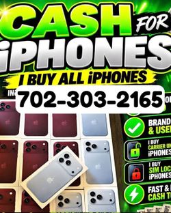 WE BUY IPHONES – TOP CASH PAID TODAY 💰