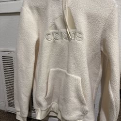 ADIDAS CREAM HOODIE S