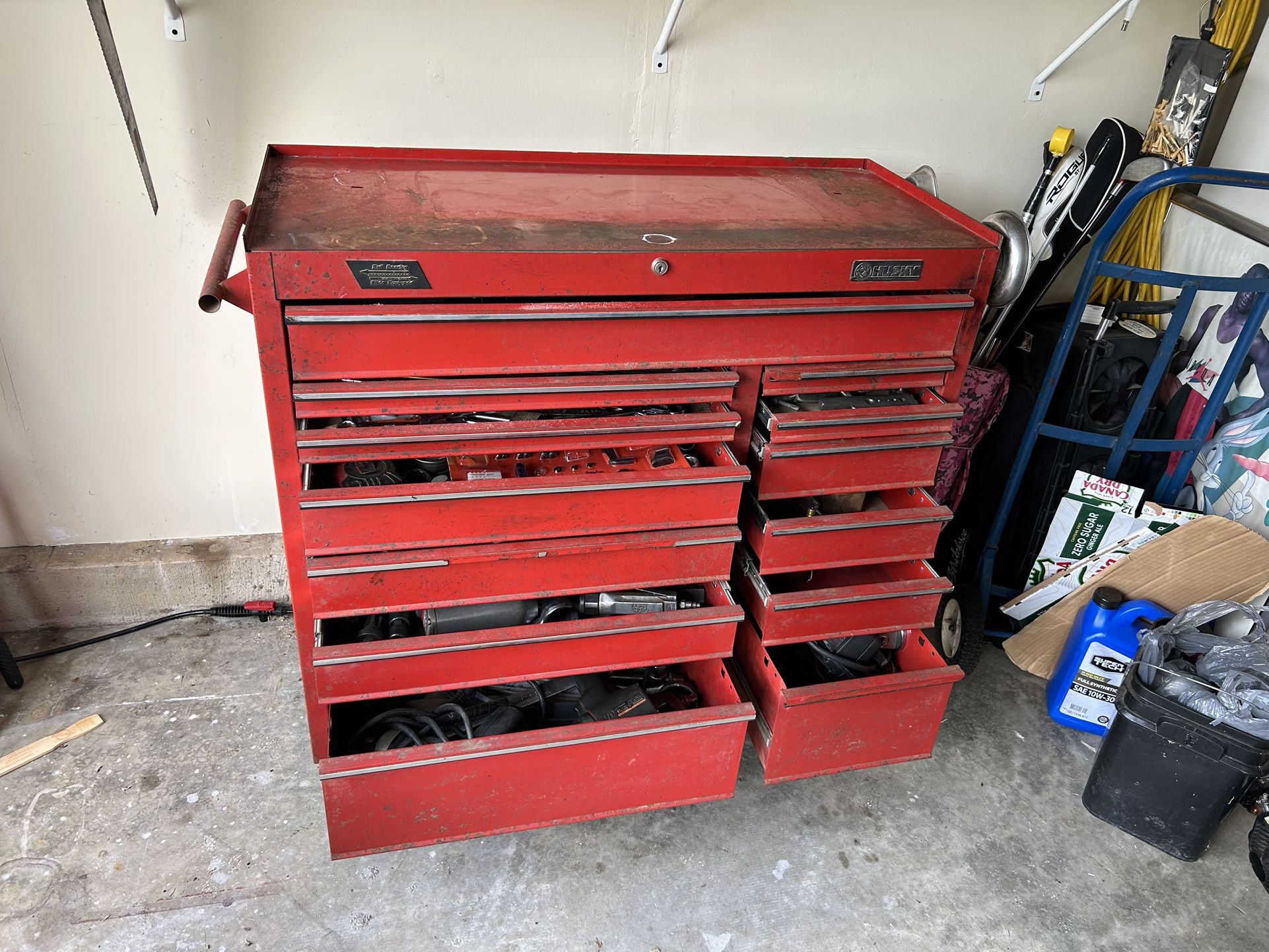 Husky Workbench Tool Cabinet