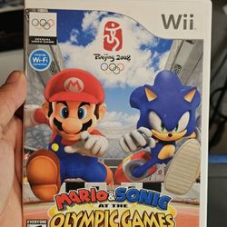 Nintendo Wii Mario And Sonic At The Olympic Games