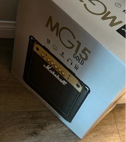Never used MG15 Gold Marshall Amp