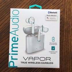 NWT Wireless Earbuds With Charging Case