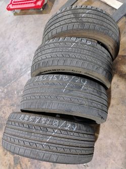 235 45 18 milestar used tires all 4