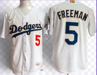 WHITE & GOLD DODGERS JERSEY DIFFERENT PLAYERS $50.- CASH PLEASE!!!