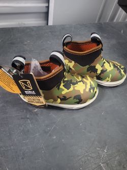 MUDS Kids reflective skimmer Camo boots