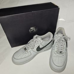 Nike Air Force 1 '07 LV8- Wolf Grey/Black Pick Up Today For $49.99